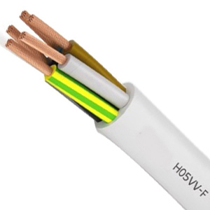 ▷ (H)05VV-F3G shielded flexible electric cable